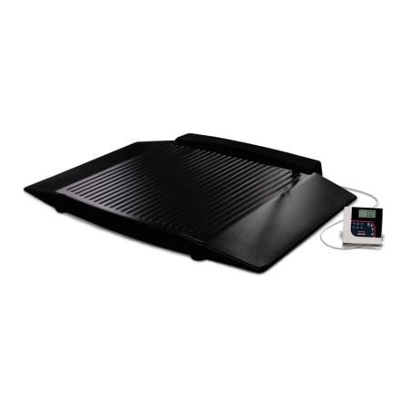 Rice Lake Weighing Systems Rice Lake 350-10-8 Dual-Ramp Wheelchair Platform Scale, 1000 lb x 0.2 lb 141449